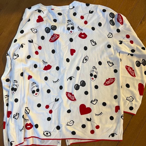 Button Up Shirt Cardigan - Picture 2 of 5